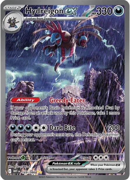 Hydreigon ex - Foil - PSA Graded 10