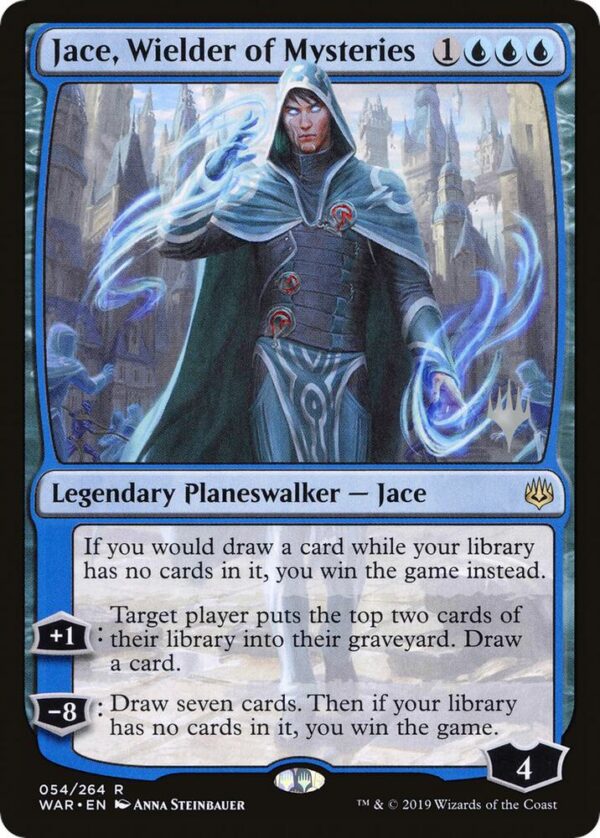 Jace, Wielder of Mysteries - Promo Stamp