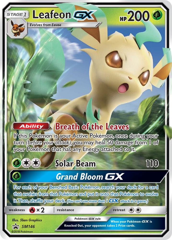 Leafeon GX - Promo Foil