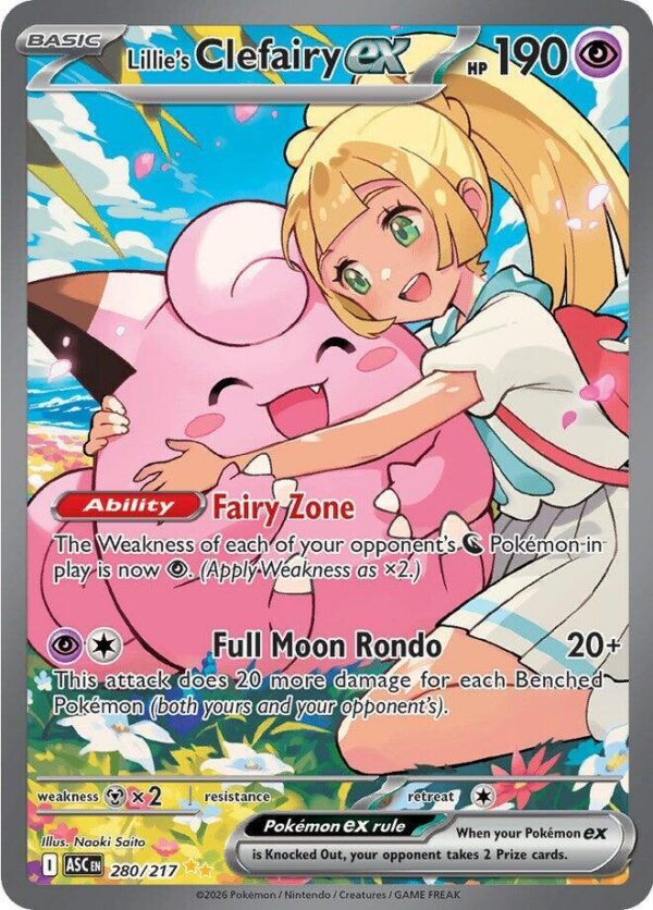 Lillie's Clefairy ex - Foil
