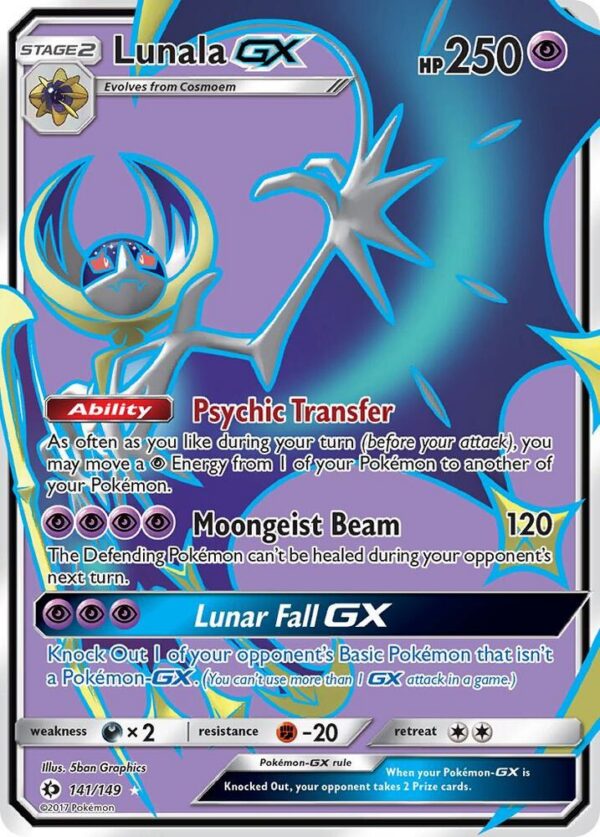 Lunala GX - Full Art Foil