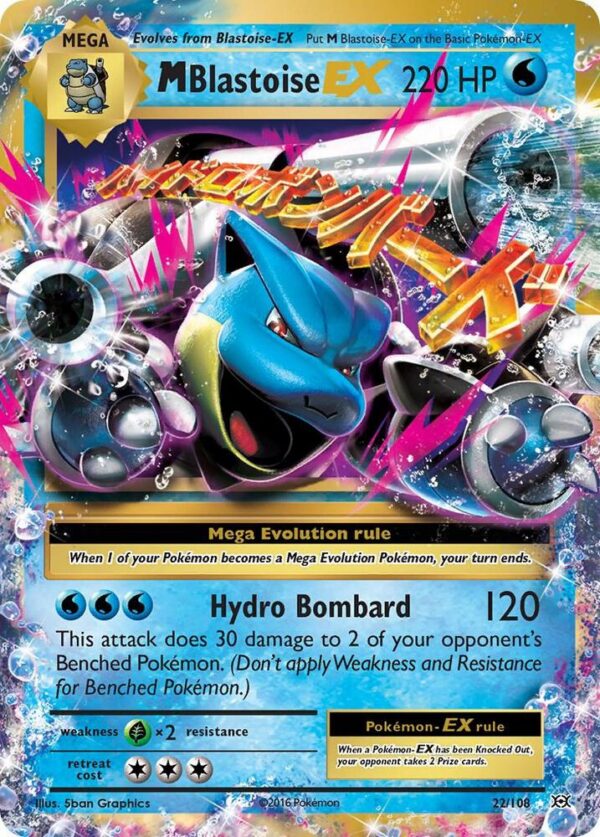 M Blastoise Ex - Foil
