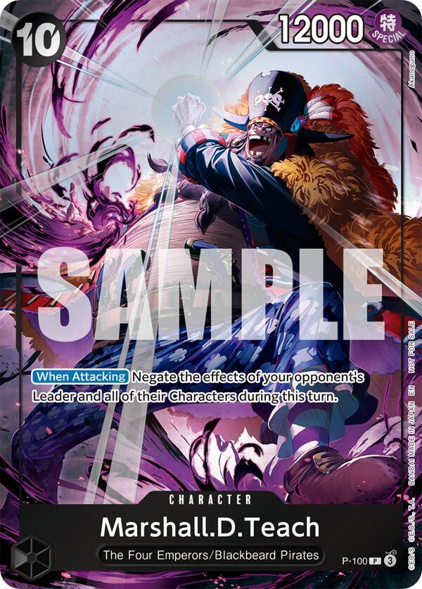 Marshall.D.Teach - Promo Foil