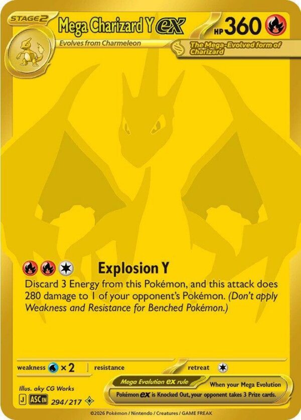 Mega Charizard Y ex - Foil