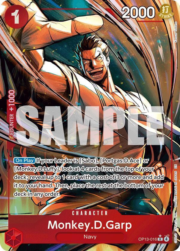 Monkey.D.Garp - Alt Art Foil