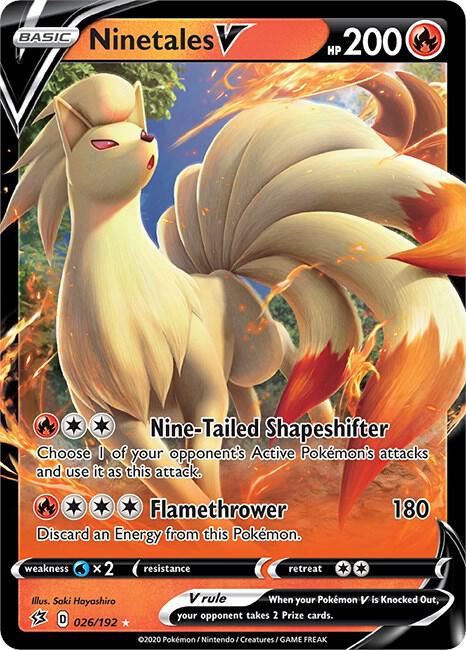 Ninetales V - Foil