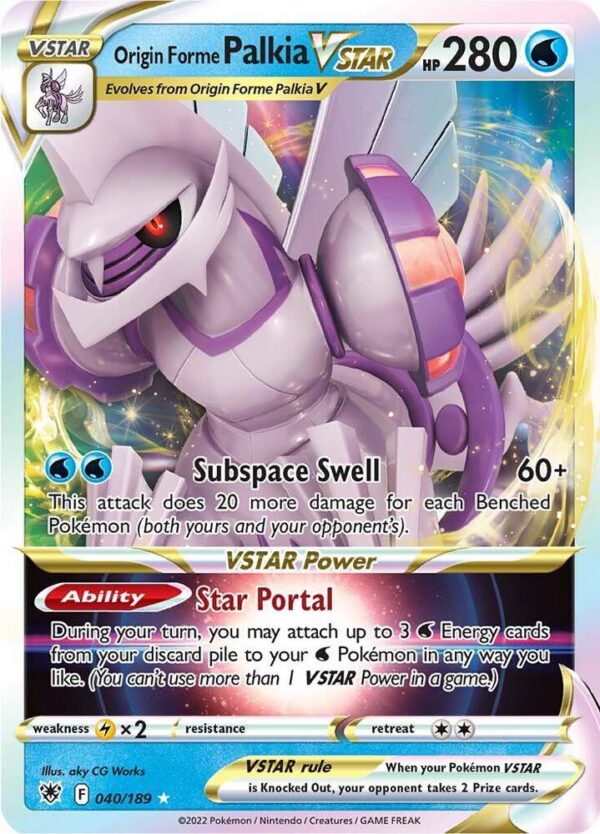 Origin Forme Palkia VStar - Foil