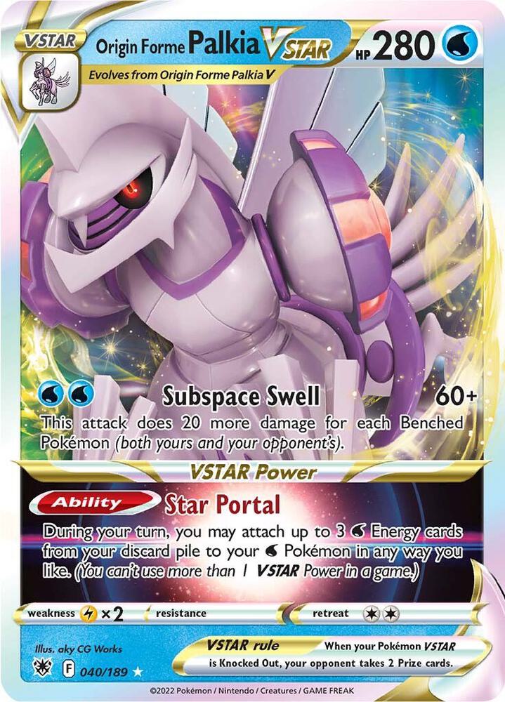 Origin Forme Palkia VStar - Foil