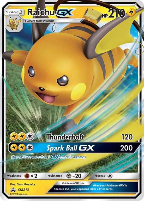 Raichu GX - Promo Foil