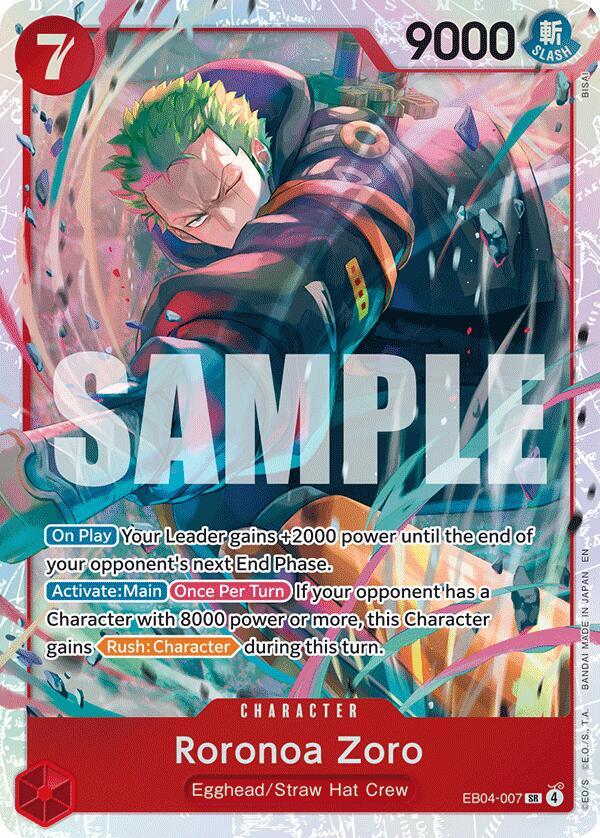 Roronoa Zoro - Foil