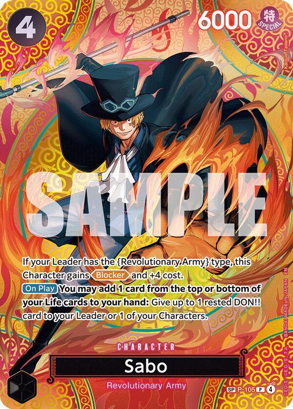 Sabo - SP Promo Foil