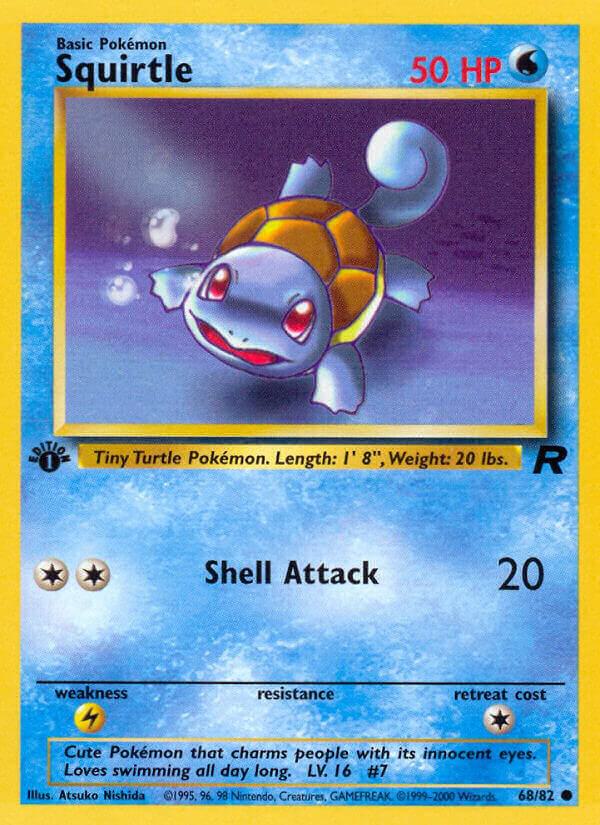 Squirtle - 1st Edition