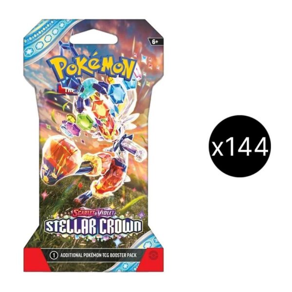 Stellar Crown Sleeved Booster Case