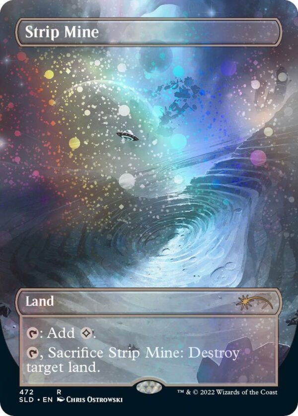 Strip Mine - Borderless Galaxy Foil