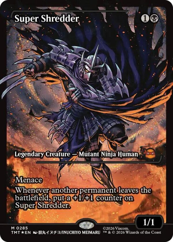 Super Shredder - Showcase Foil