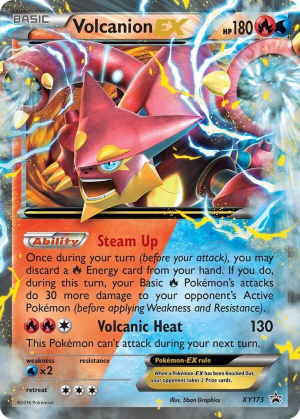Volcanion ex - Promo Foil