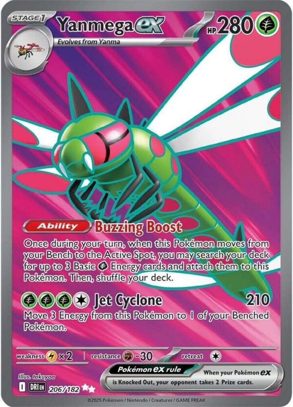 Yanmega ex - Foil