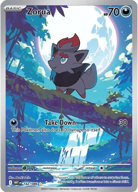 Zorua - Foil - PSA Graded 10