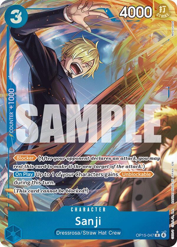 Sanji - Alt Art Foil