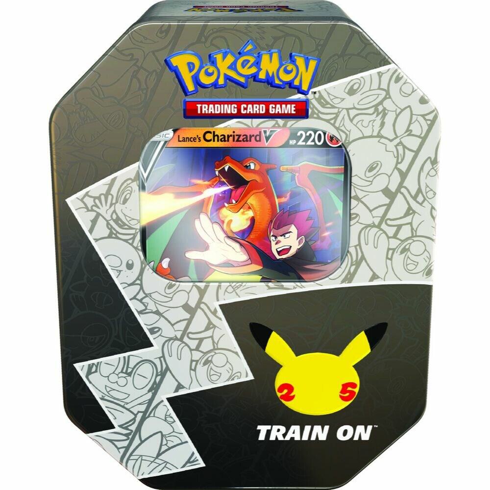 Celebrations International Tin - Lance's Charizard V