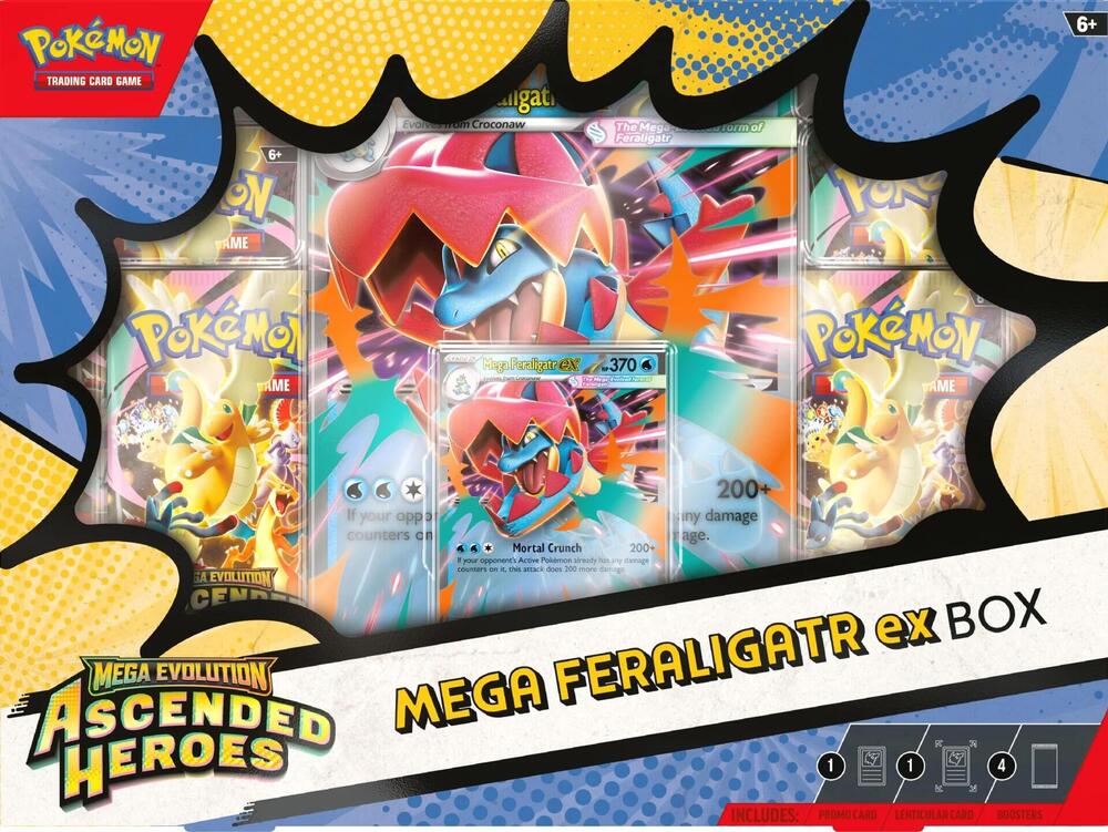Mega Feraligatr ex Box