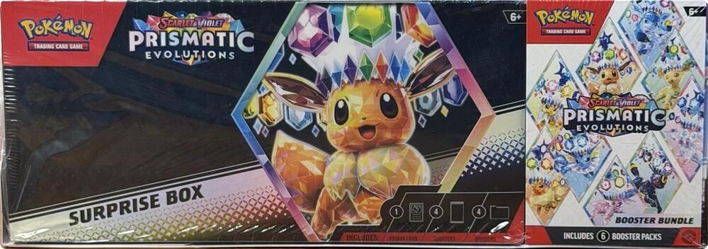 Prismatic Evolutions Booster Bundle & Surprise Box
