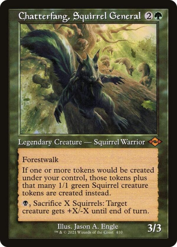 Chatterfang, Squirrel General - Retro Foil