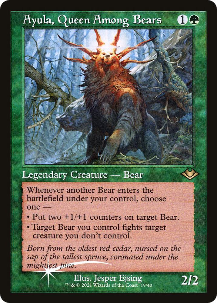 Ayula, Queen Among Bears - Retro Foil