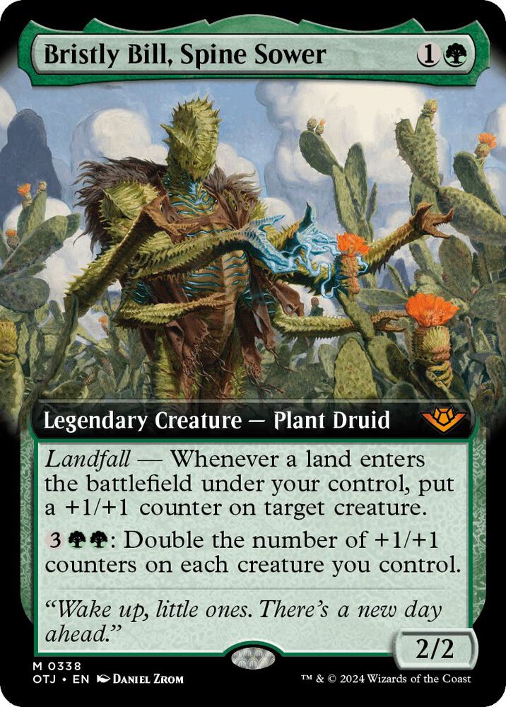 Bristly Bill, Spine Sower - Extended Foil