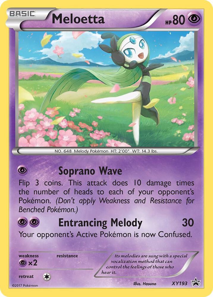 Meloetta - Promo Foil