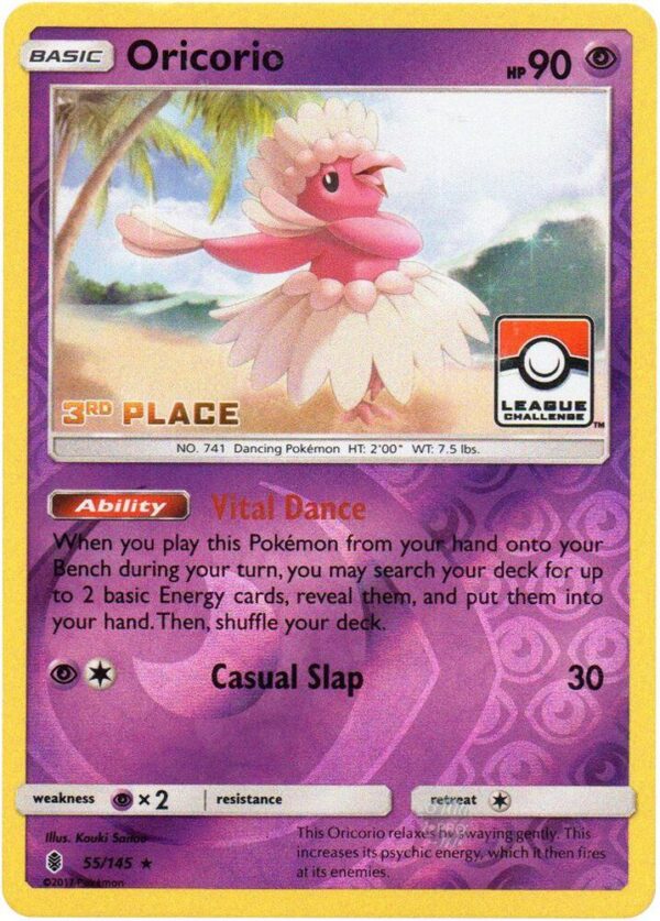 Oricorio - 3rd Place Reverse Foil